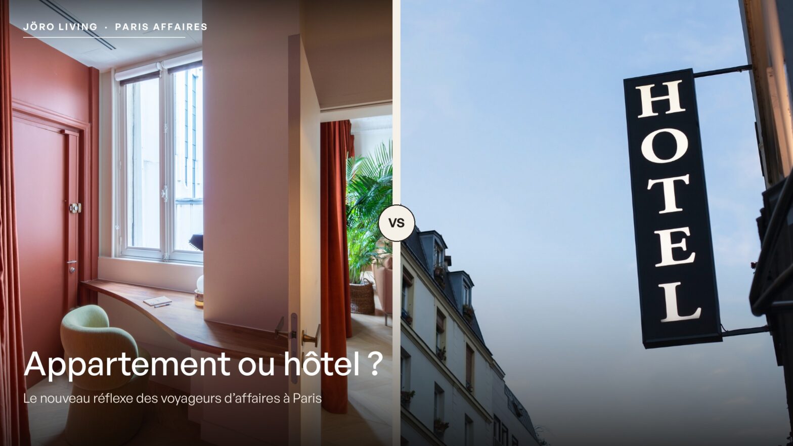 hébergement professionnel Paris