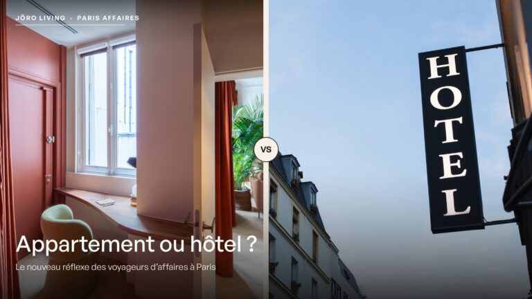 hébergement professionnel Paris
