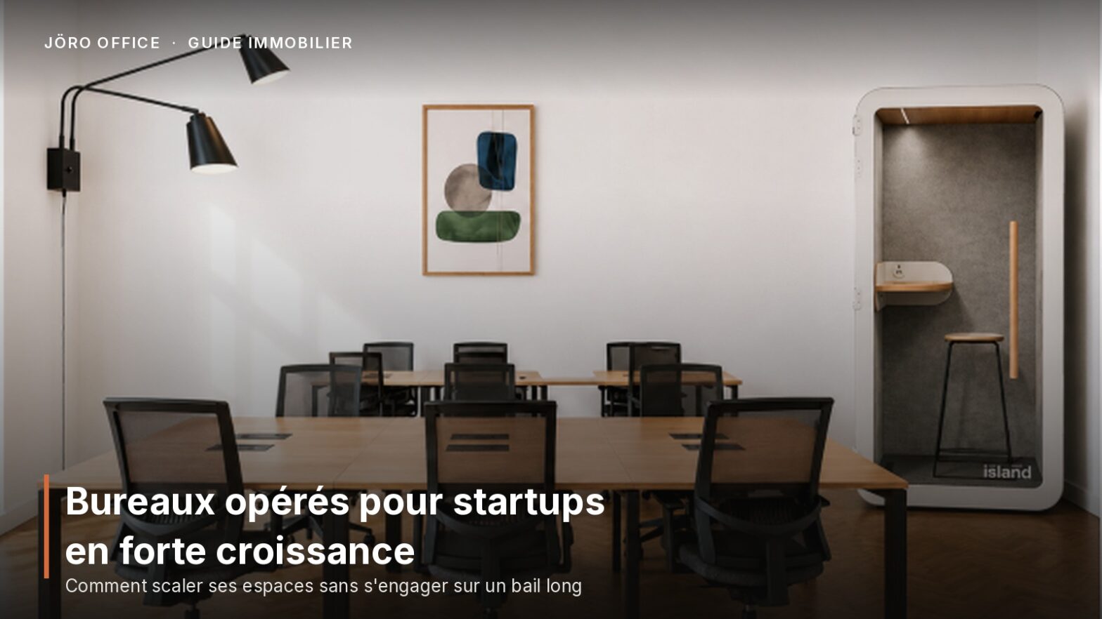 bureaux opérés pour startup en croissance